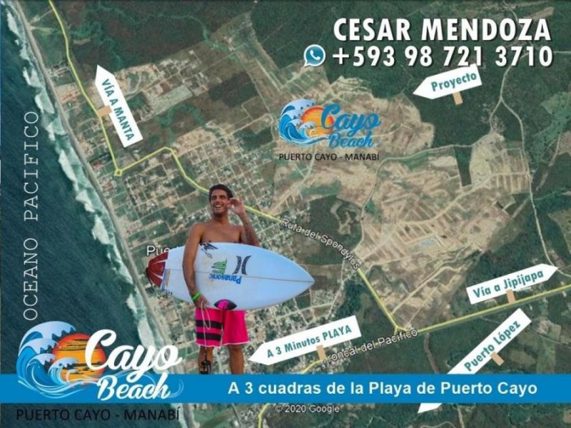 Terreno en Venta en PUERTO CAYO Jipijapa, Manabi