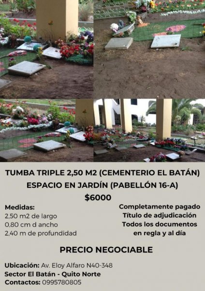 Terreno en Venta en EL BATÁN Quito, Pichincha