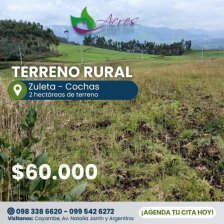Terreno en Venta en Cayambe Cayambe, Pichincha