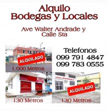ALQUILER DE BODEGAS Y LOCALES COMERCIALES