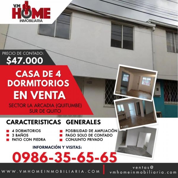 Casa en Venta en Quitumbe Quito, Pichincha