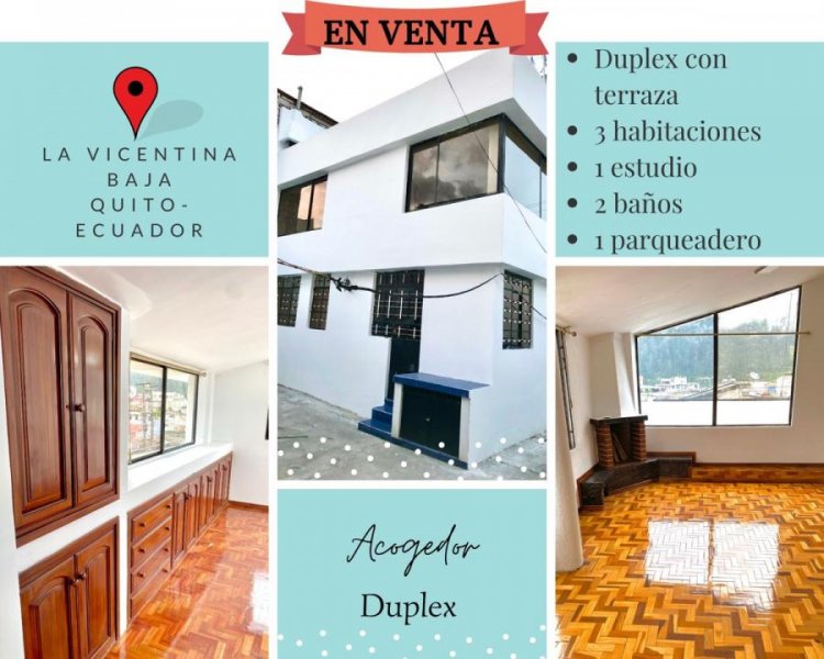 Casa en Venta en La Vicentina Quito, Pichincha
