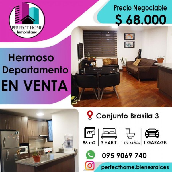 Departamento en Venta en  Murialdo y 6 de Diciembre, Pichincha