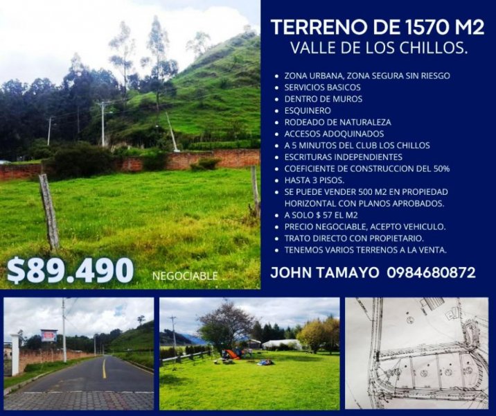 Terreno en Venta en SAN FERNANDO Rumiñahui, Pichincha